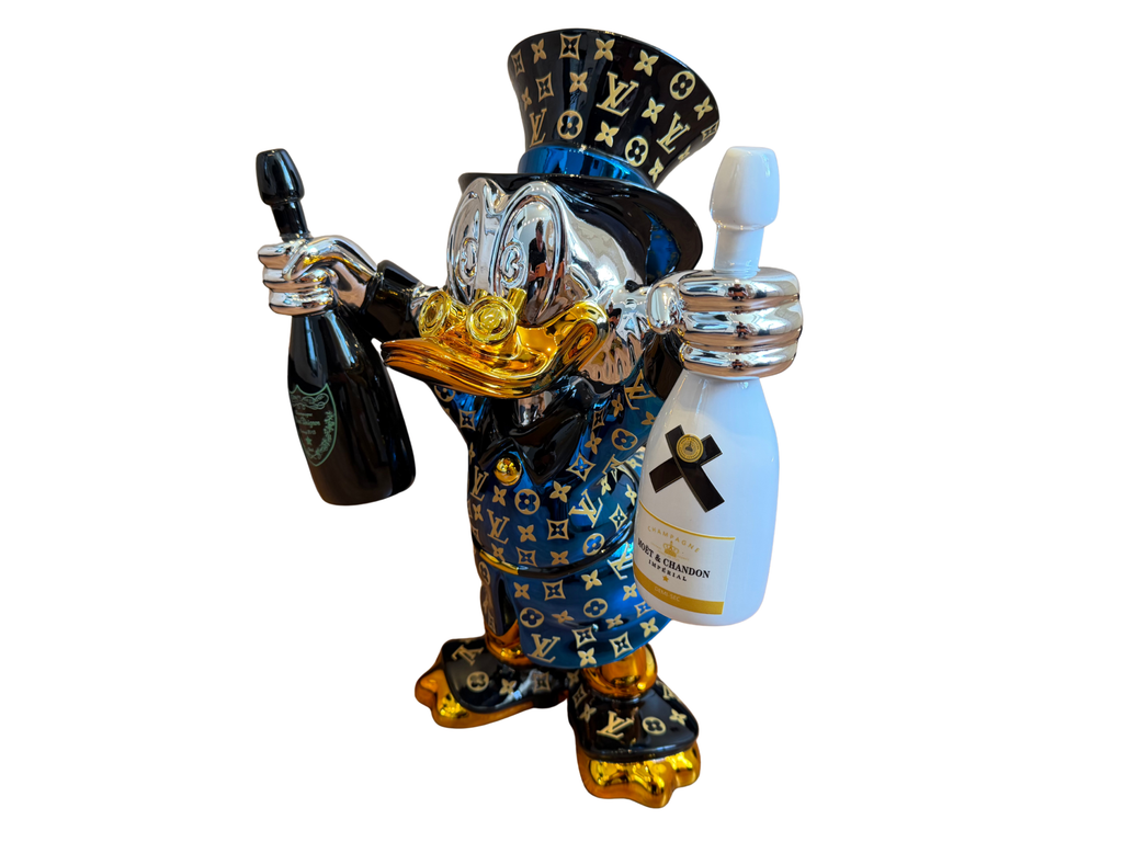 Dagobert Duck Special Edition Champagne LV (42 cm)