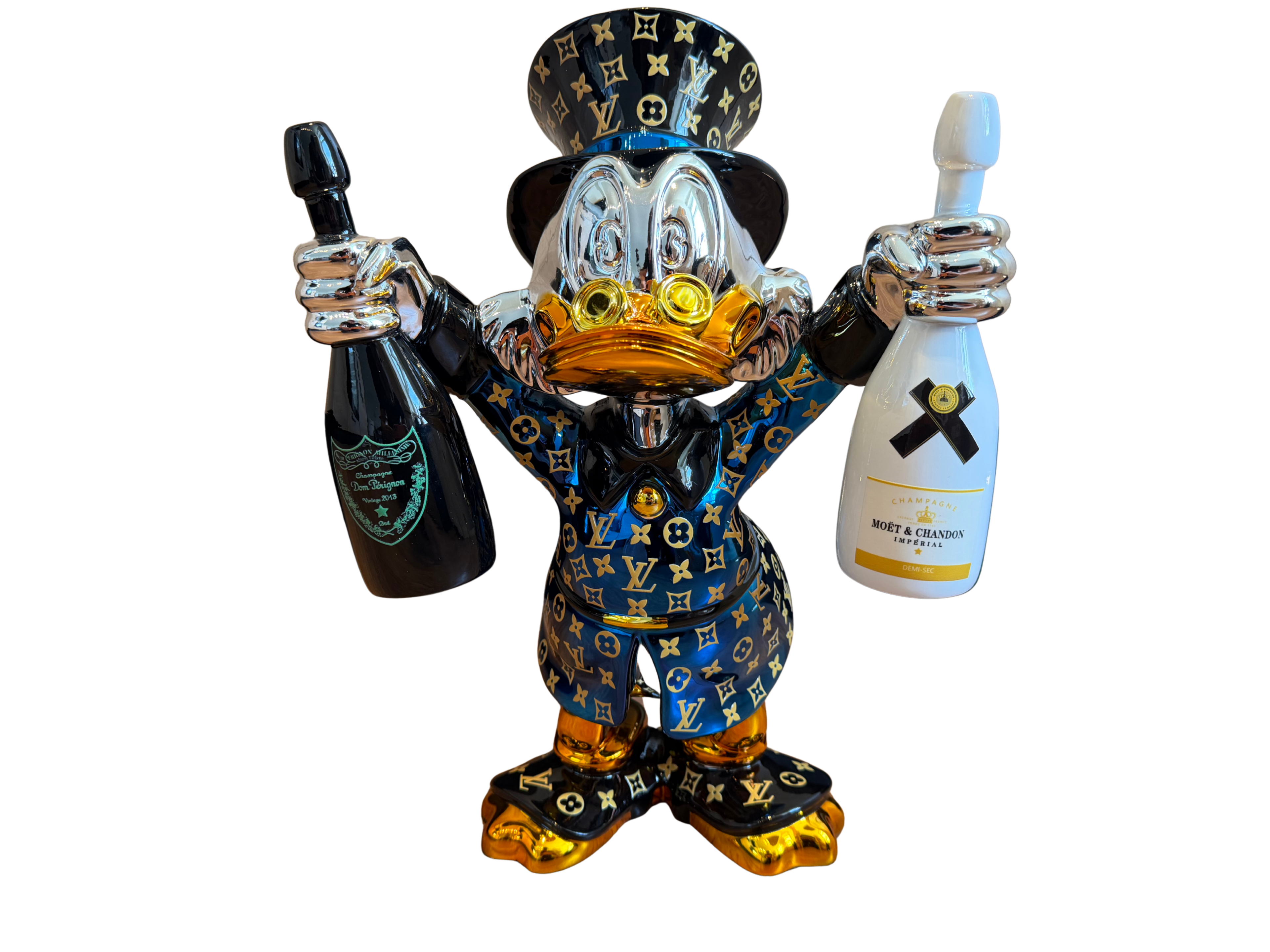 Dagobert Duck Special Edition Champagne LV (42 cm)