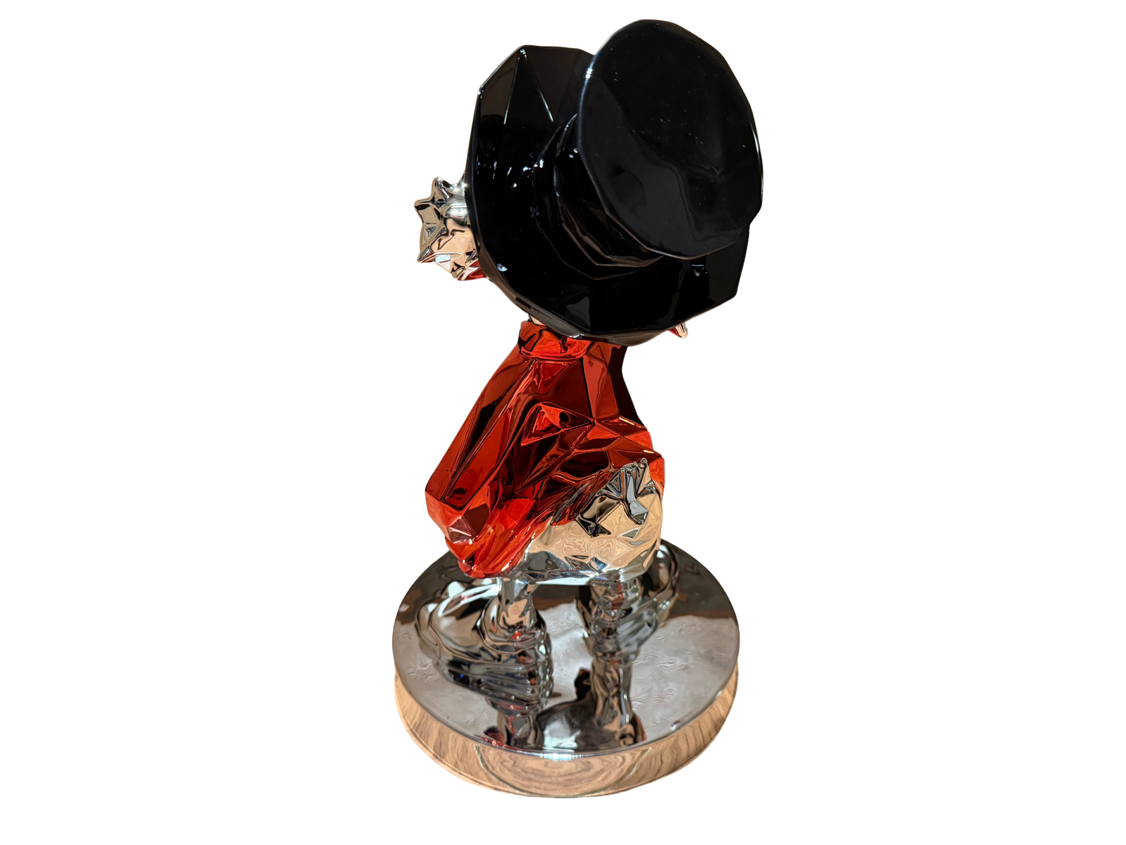 Dagobert Duck met Bitcoin Munt (35cm)