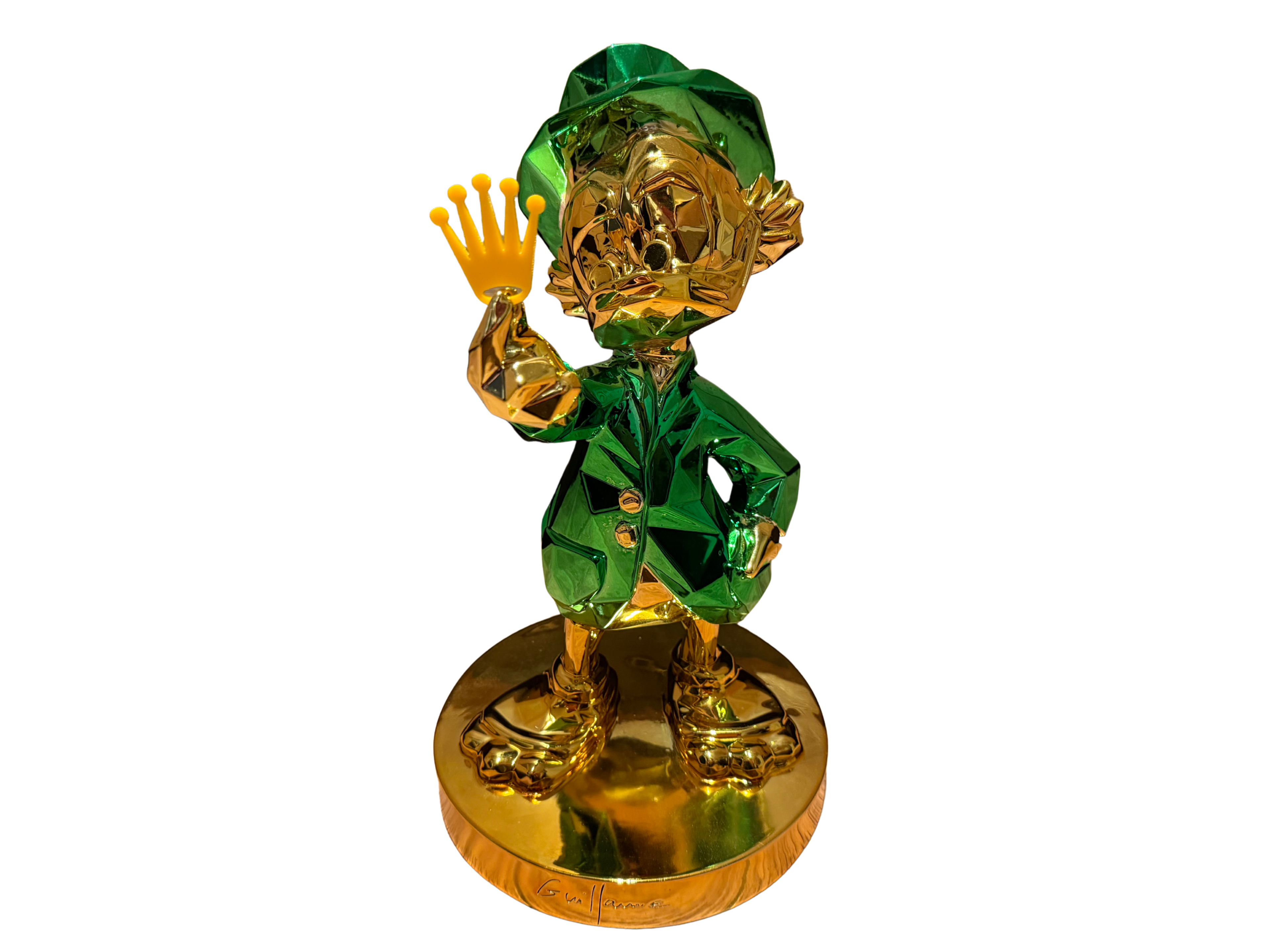 Dagobert Duck met Rolex (35cm)