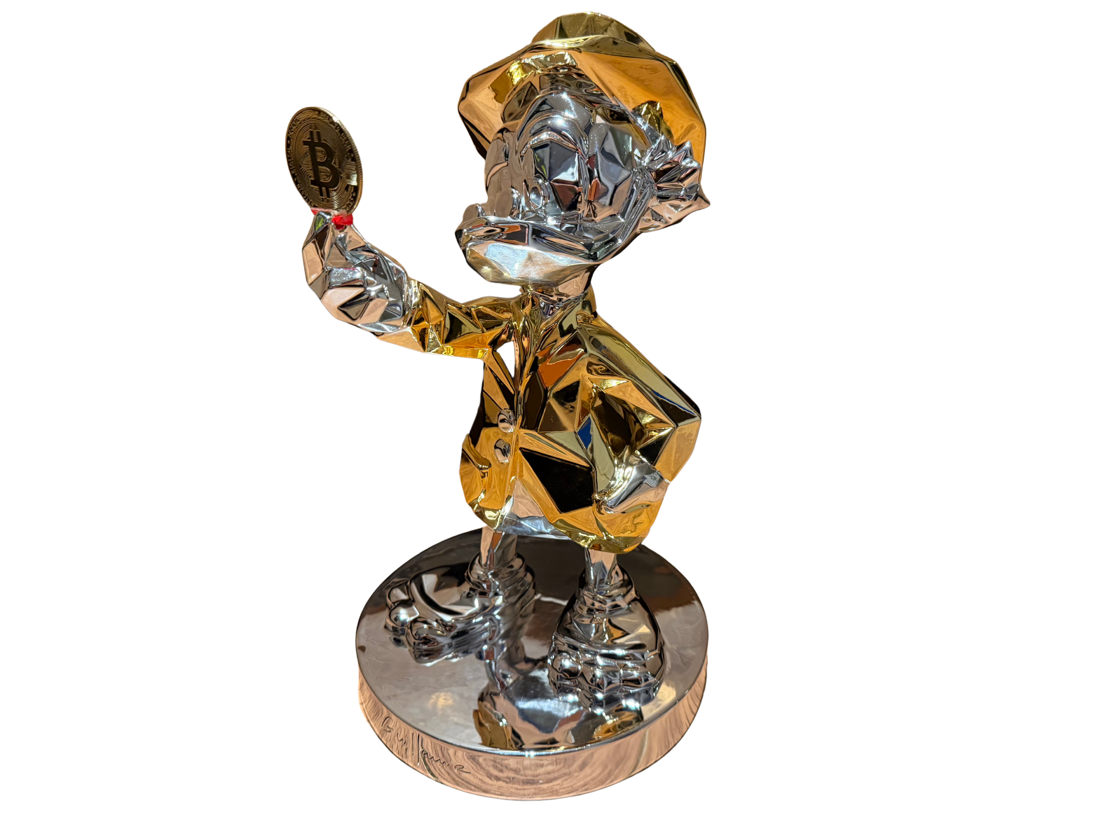 Dagobert Duck Bitcoin (35 cm)